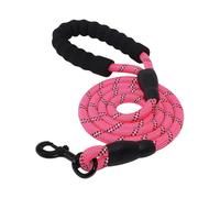 1.8M strong dog leash with comfortable padded handle. Strong reflective seams.