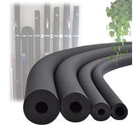 1.8m Tubes D'isolation Anti-Gel D'extérieur Noir Isolation Pour Tuyaux De Mousse, Climatisation Isolation De Tuyau, Imperméable Et Ignifuge,Épaisseur 9/15/20mm Haute Densité ( Size : ID60mm T20mm L1.8