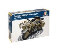 Italeri Maquette Moto militaire BMW R75 & sidecar