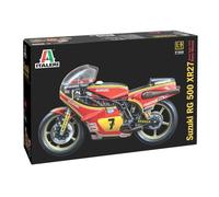 Italeri Maquette Moto Suzuki RG 500 XR27 1:9 – Team Heron 1978 Barry Sheene – Kit plastique