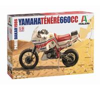 Italeri Maquette moto Yamaha Ténéré 660 cc Paris Dakar 1986 1:9 Kit IT4642