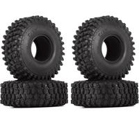 1.9 Pneus Crawler 120 * 42Mm Pneus De Roue Tout Terrain En Caoutchouc Pour 1/10 Rc Rock Crawler Voiture Vs4-10 Redcat Gen 8 7 Pro Scx10 Pro Fcx10