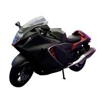 1 9 pour Suzuki Hayabusa 2022 Simulation Alliage Moto modèle Jouet 23CM décoré Bureau Collection en mémoire des garçons(Gray)