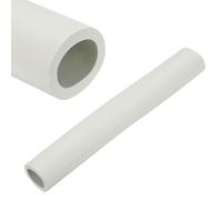1.90M Tubes D'isolation en Mousse, ID 18-32mm Isolation De Tuyau en Mousse Anti-Gel pour Support De Guitare Piscine Nouilles, Conduits d'isolation Thermique(Blanc,25.0mm x 5.0mm x 1.90M)