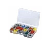 1-92-888 Organiseur avec 11 compartiments transparent, Multicolore