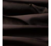 (1,99€/m) Taffetas de soie - tissu universel en 27 couleurs - tissu de doublure - décoration - vendu au mètre (brun foncé)
