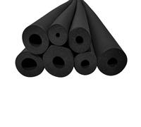 1.9m de Long, Tuyau Isolation, Tuyau Chauffage Pipe Insulation Isolement, Manchon D'isolation pour Tuyaux de Chauffage Isolant Tuyaux Exterieur Protection(ID60mmxT20mmx1.9m)