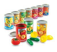 1 à 10 fruits et légumes à compter