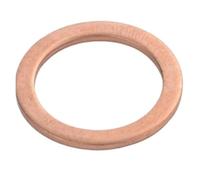 1 à 10 rondelles en cuivre M12-M60, joint solide, bouchon de carter, joint d'huile, cale, joint plat, rondelles plates, rondelles d'étanchéité en cuivre(M16x30x2.0-2Pcs)