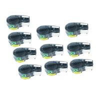1 à 10pcs M21 750 427 Étiquettes d'auto-Stratification de 0,75 Pouce compatibles Compatible avec l'imprimante de l'étiquette Portable Fonctionne avec BMP21 Plus et Brady M21 750 427 Modèles(10Pack)