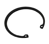 1 à 30 circlips en acier au manganèse 65Mn M6-M80 for trou, anneau de retenue intérieur noir de type C, boucle à pression, pince élastique(M15-10pcs)