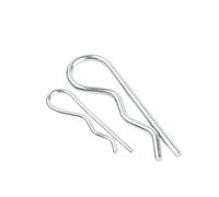 1 à 30 goupilles fendues à ressort M1-M7 en forme de R for fixations automobiles(M3.5x75-10pcs)