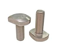 1 à 5 boulons en T acier inoxydable M5-M12 GB37(M10 2PCS,X80mm)