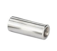 1 à 5 écrous de connexion ronds en acier inoxydable 304 M8-M16, longs écrous de connexion ronds, raccords de connexion cylindriques, vis de connexion cylindriques(M14x20x30(1pcs))