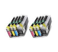 1 à 5 Jeux de Cartouches d'encre LC424 compatibles avec Les imprimantes Brother DCP-J1200DW, J1200dw et J1200 (LC424BK).(LC424-2set)