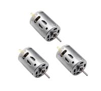 1 À 5 Moteurs Micro-CC 12 V Haute Vitesse RS-385, Moteur À Engrenages En Acier Inoxydable, Moteur À Balais For Appareils Électriques Et Outils(3pcs)