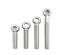 1 à 5 pièces M5 M6 M8 M10 M12 M14 M16 M18 M20 M24 Vis à œillet avec trou coulissant et joint torique en acier inoxydable 304(M18-1pcs,150mm)