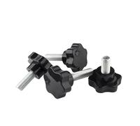 1 à 5 vis de serrage for poignée en étoile M3 M4 M5 M6 M8 M10 M12(X55mm,M4 5PCS)