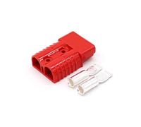 1 à 50 connecteurs 50 A à prise rapide 600 V CC. | Connecteur d'alimentation bipolaire(Red,1PCS)