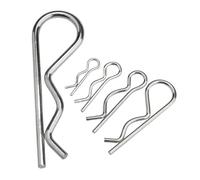 1 à 50 goupilles élastiques en acier de type R M1 à M7(M1.2x21mm-50pcs)