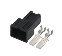 1 à 50 jeux de connecteurs 2 broches femelle/mâle for capteur de carte automobile, prise for câble de haut-parleur de batterie, courant élevé DJ7026-7.8-11 21(2p male,1 SET_2P)