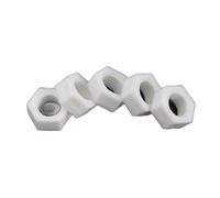 1 à 50 pièces M3 -M30 écrou hexagonal en plastique PP blanc(M30(1Pcs))