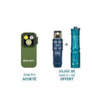 1 Achet = 2 OffertsOclip Pro OD Vert + iMini 2 Bleu nuit + i3E