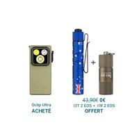 1 Achet = 2 OffertsOclip Ultra + i3T 2 EOS Drapeau australien + i1R 2 EOS Tan