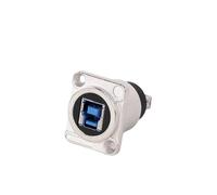 1 adaptateur convertisseur de module USB3.0 B vers A type D femelle for châssis industriel, connecteur montage sur panneau sans soudure