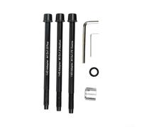 1 adaptateur d'axe traversant en alliage 12 x 142 mm pour Wahoo KICKR SNAP | Composant structurel usiné avec précision, réduit le dégagement de connexion, livré avec un accessoire de clé hexagonale