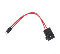 1 adaptateur de boîte à fusibles ACC pour prolonger l'alimentation de la prise du véhicule avec fil 16 AWG 230 mm 20 A 32 V porte-fusible bas ()