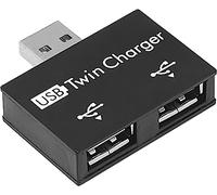 1 adaptateur de concentrateur USB, répartiteur USB portable, convertisseur de charge multi-ports, extenseur USB, concentrateur USB haute vitesse, hub USB polyvalent, fournitures d'extension de charge