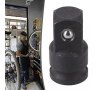 1 adaptateur de douille pour conversion de compatibilité d'outils, y compris les tailles 1/2" à 3/8", 3/8" à 1/4" et 3/4" à 1/2" (1/2 à 3/4)