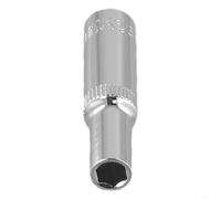 1 adaptateur de douille profonde de 414 mm pour outils de clé hexagonale, résistant à la rouille, plaqué chrome pour une longue durée de vie (6 mm)