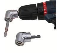 1 adaptateur de perceuse à angle droit robuste à changement rapide magnétique manchon compact pour les espaces restreints meubles, voitures, tuyaux, A1