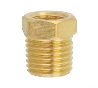 1 adaptateur de raccord de tuyau en laiton avec tailles 1/8NPT, 1/4NPT, 3/8NPT, 1/2NPT, 3/4NPT pour adaptation de tuyau (1/8NPT-1/4NPT)