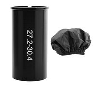 1 adaptateur de selle de vélo, housse de réduction, housse de selle de vélo, housse de selle de vélo 27,2 mm à 30,4 mm, avec 1 housse de protection contre la pluie, pour vélo de course, VTT