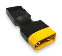 1 adaptateur haut de gamme XT90 mâle vers Traxxas TRX femelle 12 AWG 3,5 mm² Câble adaptateur en silicone à courant élevé pour batterie Lipo et modélisme