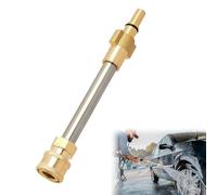 1 adaptateur pour nettoyeur haute pression Bosch 6,35 mm à connexion rapide pour commutation rapide et joint étanche - Adaptateur de lance à mousse de neige - Accessoires pour nettoyeur haute pression