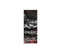 1 affiche de dessin animé berserk à suspendre au mur en tissu forgé pour décoration de chambre à coucher pour les fans (sty 7)