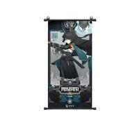 1 affiche murale Zenless Zone Zero Scroll à suspendre au mur en tissu forgé pour décoration de chambre à coucher (style 6)