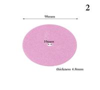 1 affûteuse de tronçonneuse électrique, meule diamantée 100 mm d'épaisseur, 3,2/4,5, for couper et polir les dents la(98X10X4.8mm)