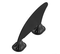 1 aileron de suivi gonflable pour kayak, canoë, bateau à rames, étrier latéral en plastique ABS avec finition lisse pour réduire la résistance à l'eau et améliorer le contrôle de la ligne droite
