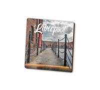 1 aimant carré Liverpool - Angleterre UK GB City Voyage Vacances Réfrigérateur magnétique Voyage Vacances Famille Ami Femme Homme #82338