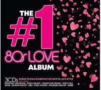 Artistes variés – #1 Album: 80s Love – CD – Import (R.-U.)