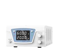 1 alimentation stabilisée CC réglable for laboratoire de paillasse, alimentation numérique régulée variable 30 V 20 A 60 V 10 A(150V 3A,220V)