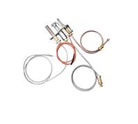 1. Allumage multi-sécurité avec thermocouple et design anti-fuite pour modèles 25122/25730 allumage de cheminées