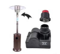 1 allumeur de batterie 5 V pour four et gril avec matériau ABS robuste pour une étincelle fiable et un remplacement facile (TJMC-A103-RD)