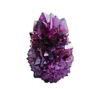 1 amas de cristaux fantômes octaédriques d'alun violet 12 à 15 cm Gemstone Stone