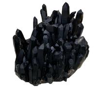 1 amas de cristaux fumés noirs 250 à 300 g Gemstone Stone